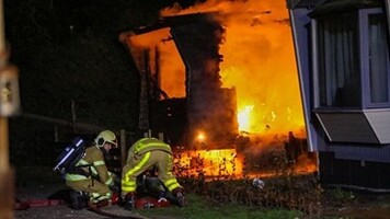 RT rtvapd: Vrouw (54) overleden bij uitslaande brand in stacaravan: LIEREN