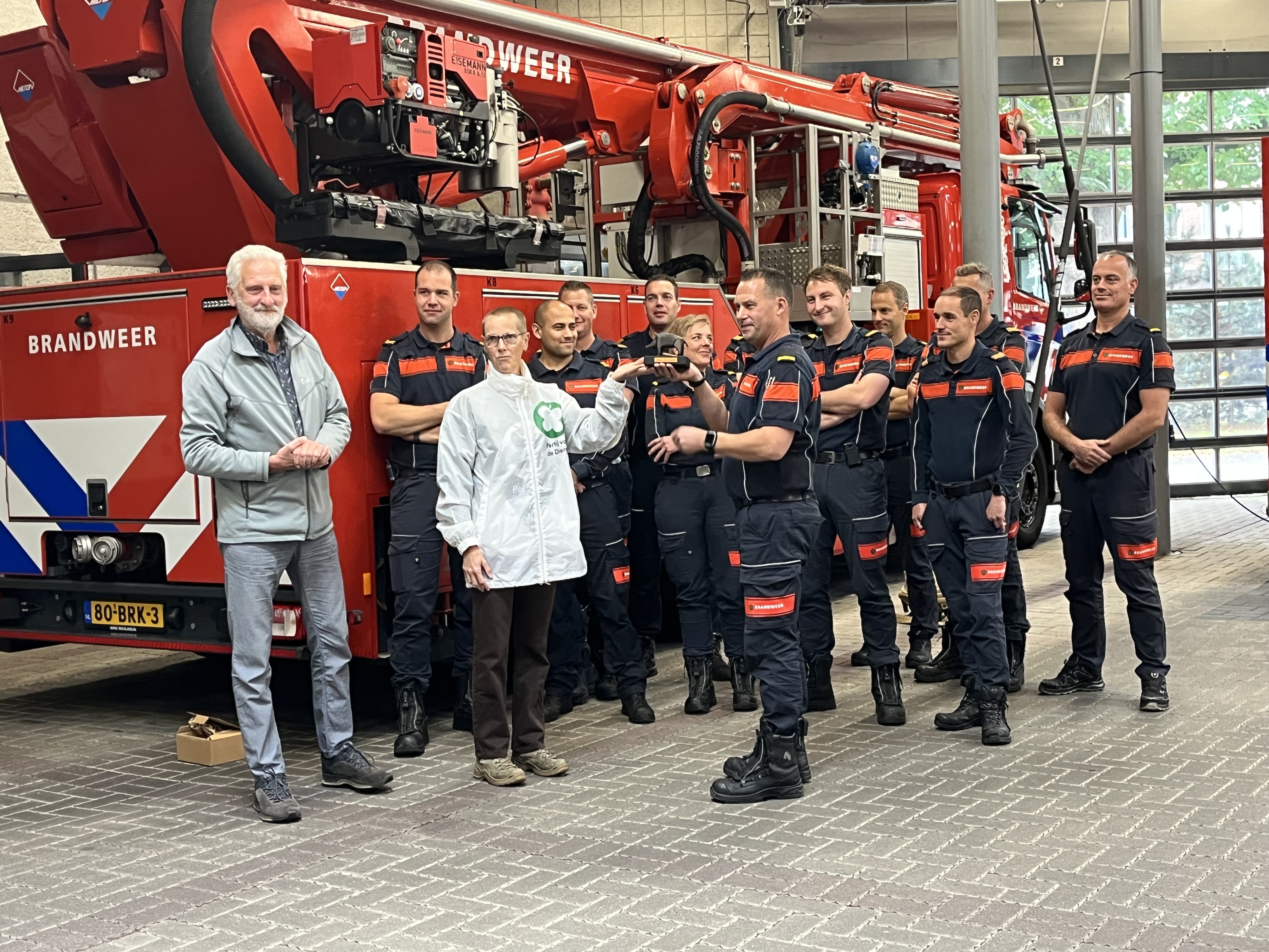 Harry Voss award 2025 voor de Apeldoornse brandweer