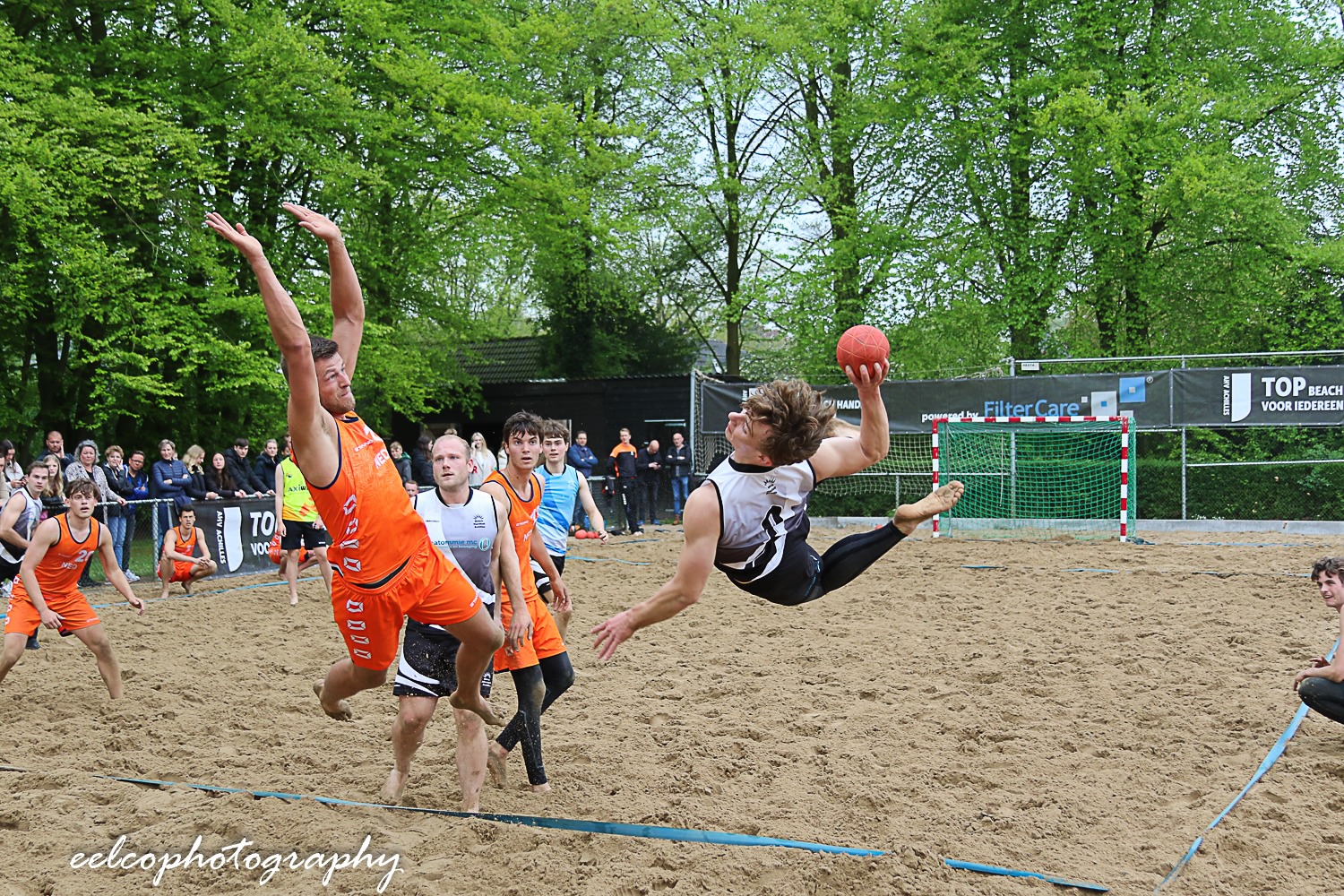 NK Beach Handbal Toernooi bij AHV Achilles in Apeldoorn