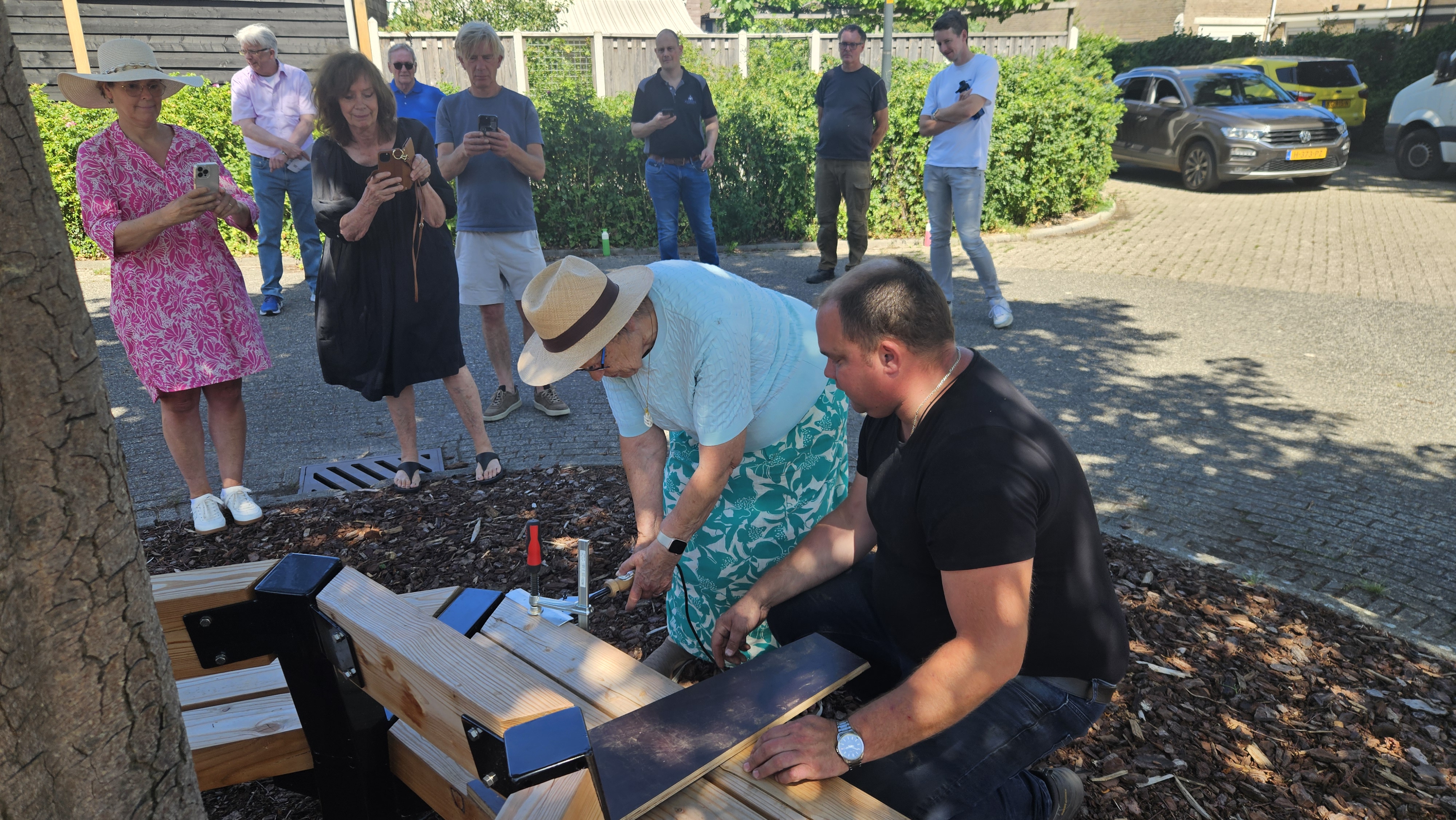 Stadhoutproject, eerbetoon aan Pieter Kat